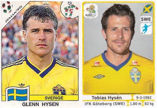 Glenn Hysén has one of the more storied careers in Swedish football, and played for teams such as Liverpool. His son, Tobias Hysén, has become a legend at IFK Göteborg and has announced that he will retire at the end of this season. Both represented Sweden on numerous occasions