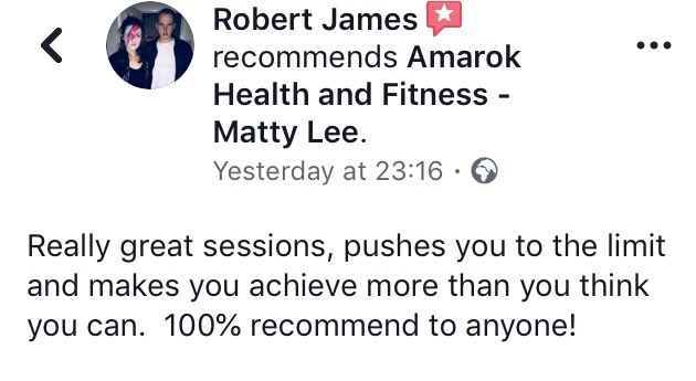 Thanks Rob 💪🏻🐺

Robs commitment and effort has seen him dig deep for that extra 1% needed to see big improvements, absolute work horse this bloke! 

#AmarokHealthAndFitness #PartOfThePack