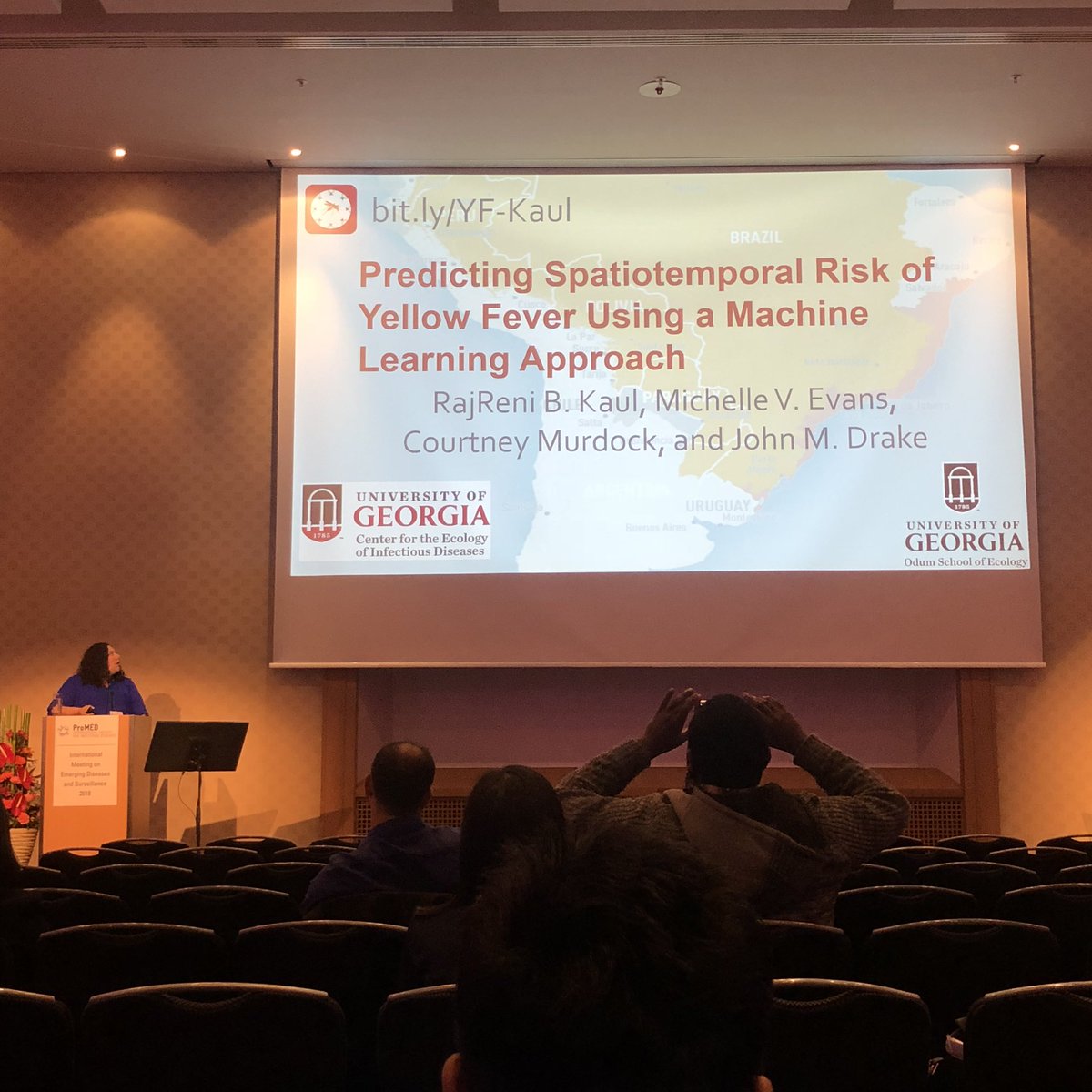 doctorhao's tweet photo. Machine learning has conquered #IMED2018 as a new and promising methodology in developing surveillance/forecasting tools. Maybe our #FluForecast ML models should join this conference as well... https://t.co/Yd5JbwFBPb