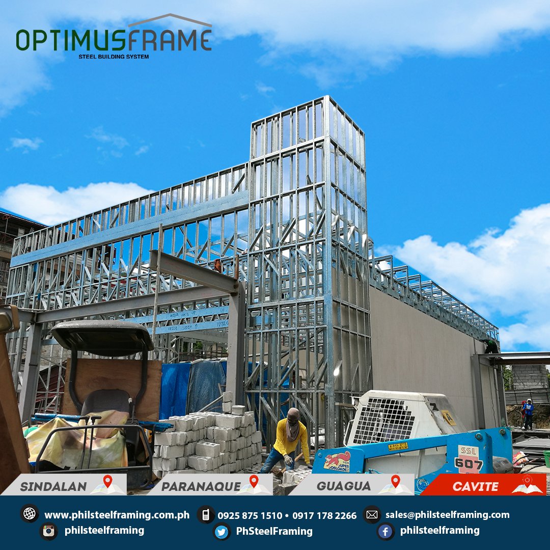 PhSteelFraming's tweet photo. Exciting news!
The PSC OptimusFrame x KFC tandem continues as we set out to build another steelframe in Cavite.
Cheers for OptimusFrame x KFC tandem!
More projects to come.
#PSC #OptimusFrame #KFC #steel #PreFab #Engineering #Cavite https://t.co/xZF9R1G5be