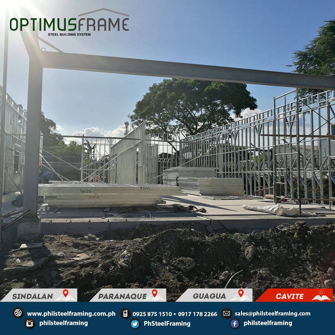 PhSteelFraming's tweet photo. Exciting news!
The PSC OptimusFrame x KFC tandem continues as we set out to build another steelframe in Cavite.
Cheers for OptimusFrame x KFC tandem!
More projects to come.
#PSC #OptimusFrame #KFC #steel #PreFab #Engineering #Cavite https://t.co/xZF9R1G5be