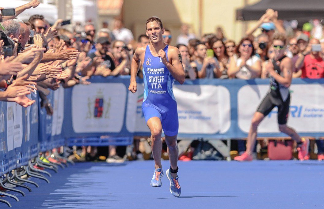 Coninews's tweet photo. VAI DELIANNNN! ๐
A Miyazaki, nell'ultima tappa di World Cup 2018, il triathleta azzurro Delian #Stateff chiude al terzo posto la prova su distanza olimpica! ๐ฅ๐โโ๏ธ๐ดโโ๏ธ๐โโ๏ธ
๐ https://t.co/J6VOeslusY
#MiyazakiWC #triathlon @federtriathlon https://t.co/SJNucxbL2q