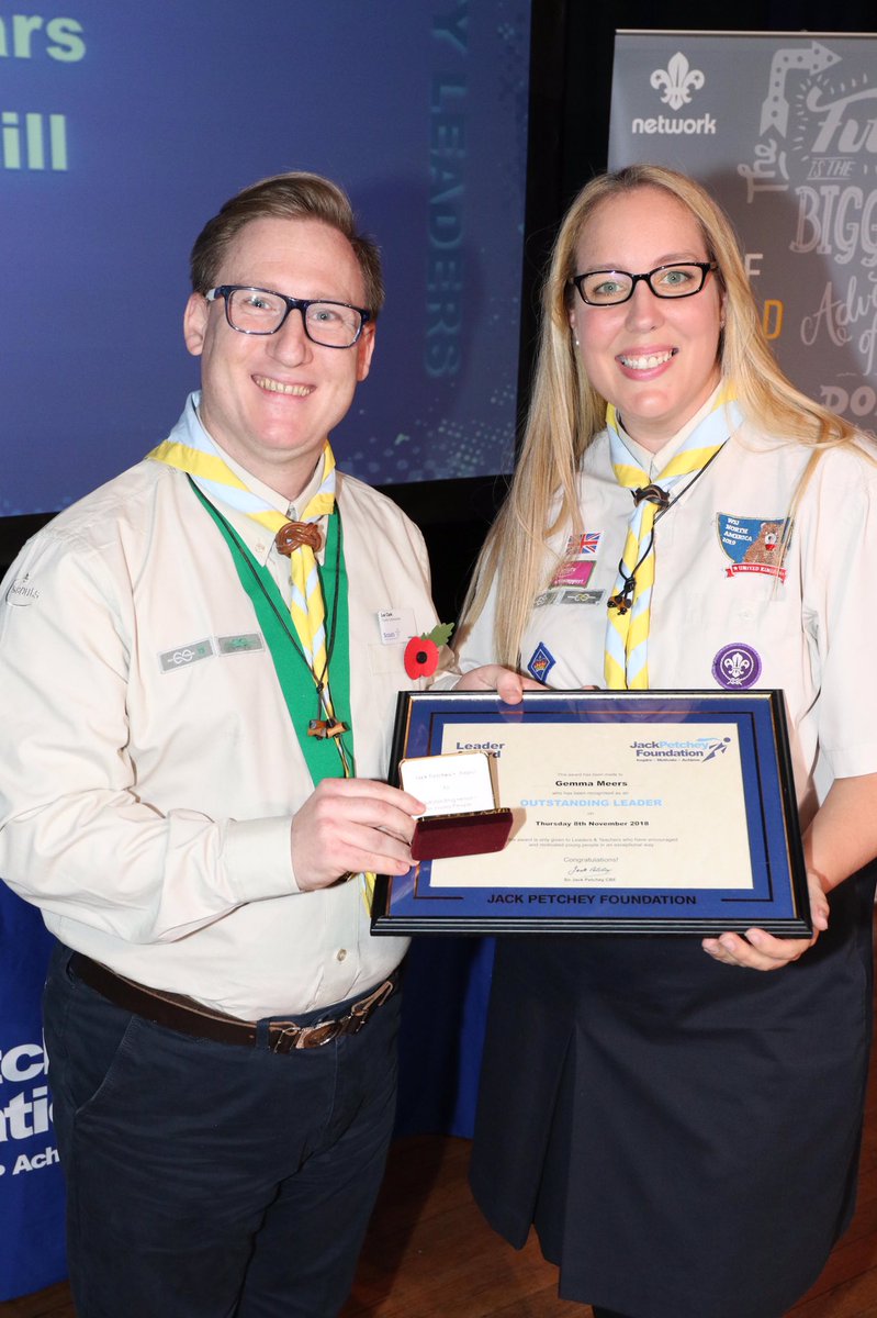 7thwalthamstow's tweet photo. Congratulations to one of our Scouts who this week received our 2018 @JPFoundation Award for outstanding achievements while one of our leaders received @GLNEScouts Leader Award for encouraging &amp; motivating young people in an exceptional way 👏 #iscout #jackpetchey #skillsforlife https://t.co/AQndyXuGhW