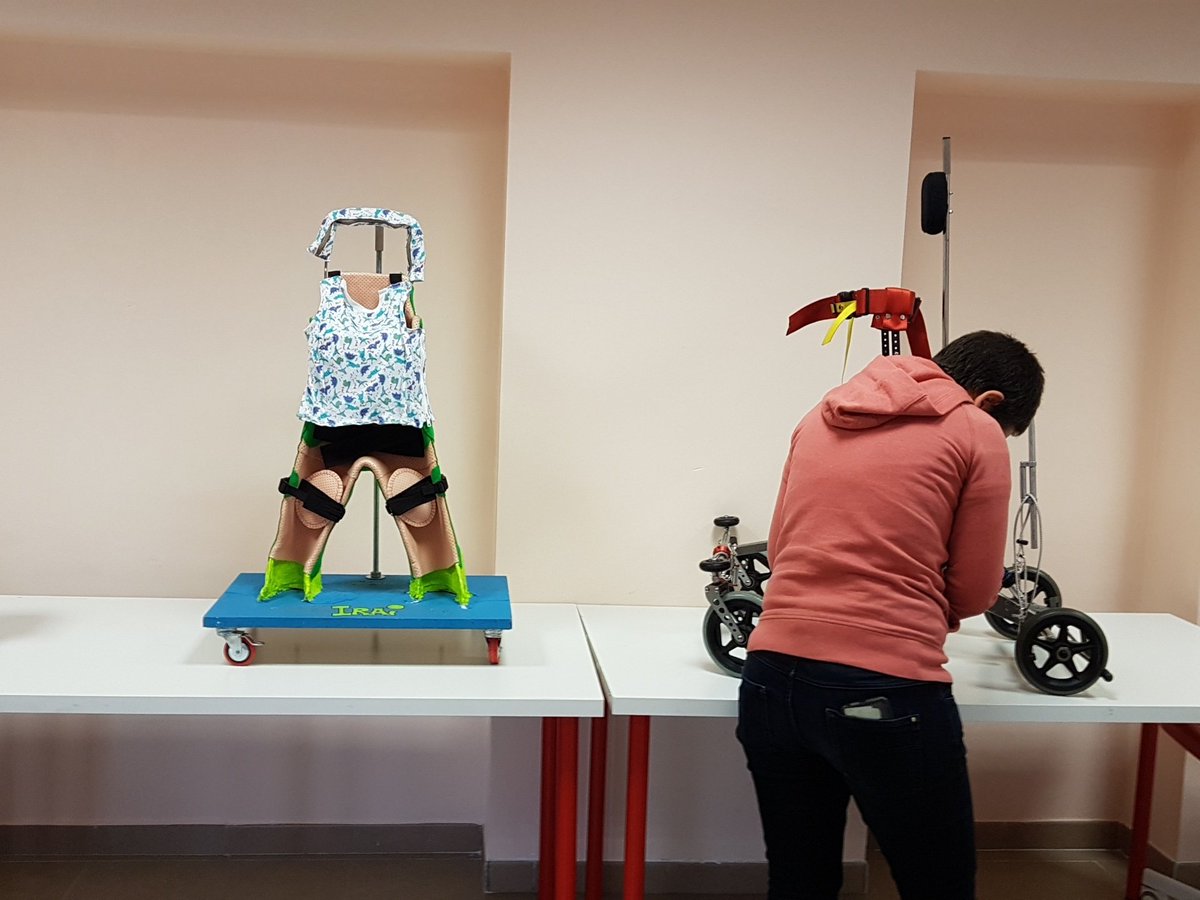 Todo preparado para comenzar la jornada de "Últimos avances en Rehabilitación Pediátrica" con <a href="/pitxuflitos/">Pitxuflitos</a> 
#rehabilitación #pediatria #centauro_quiron #terapia #terapia_robotica