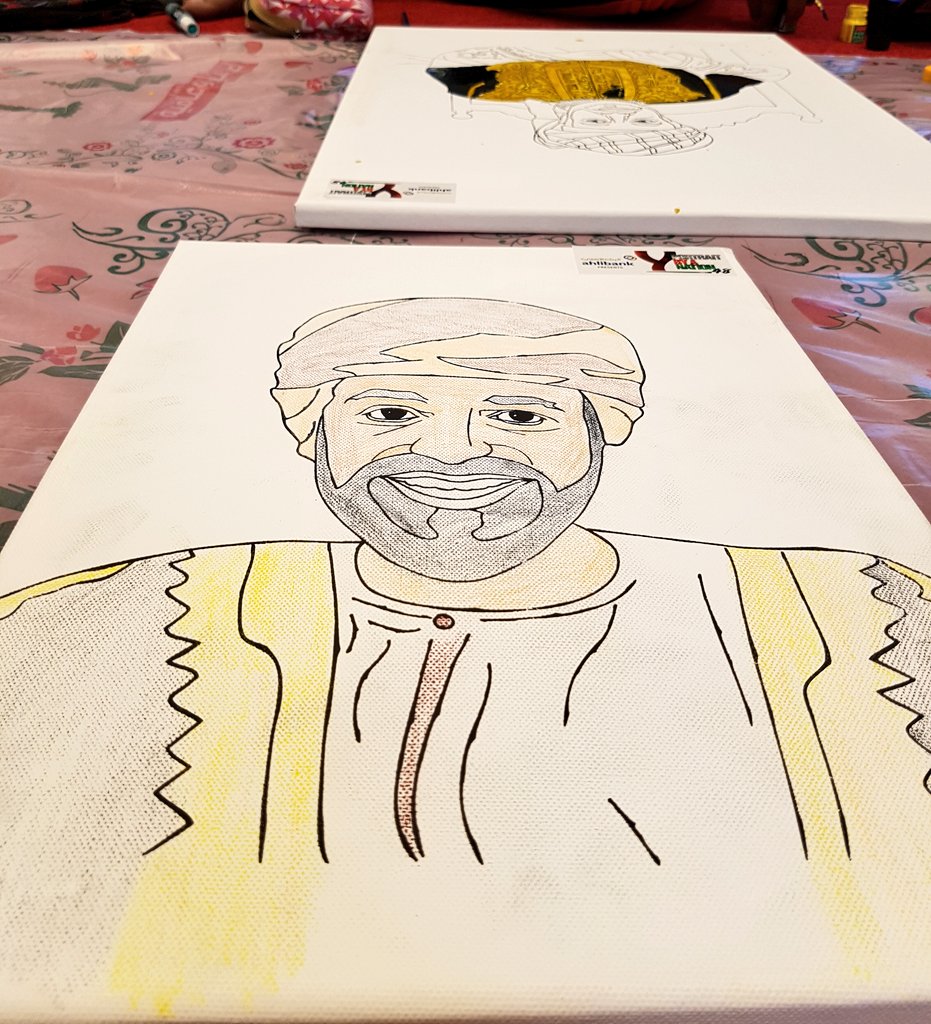 ytabloid's tweet photo. The 'Y Portrait By A Nation' art competition has kicked off in #Sur and #Sohar with much fervour.
#PortraitByANation #PBAN #YMagazine #PulseOfOman | @ahlibank | @Shell | @SPREINDIA | @GloriaJeansOman | https://t.co/ez5i5hXHcb