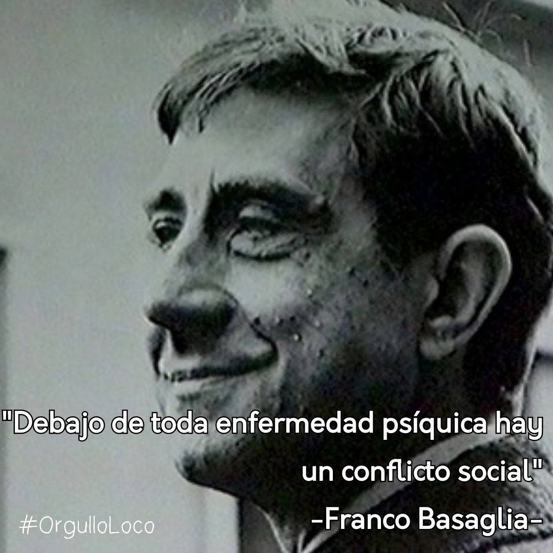 Eritacus's tweet photo. @OtraEsquizo2 Hay gente que SÓLO busca respeto para ellas cuando son las oprimidas pero cuando con buenas maneras les muestras #OrgulloLoco se asustan 🤔 lo entiendo, es duro salir de las garras del sistema psiquiátrico, sólo puedo decir que leean sobre #Basaglia #JudiChamberlaim #InterVoice https://t.co/6d2y0qbo8v