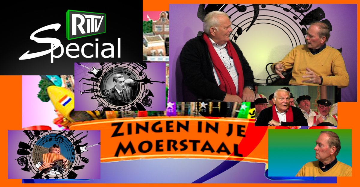 Zingen in je Moerstaal verslaggever van RITV <a href="/ritvnl/">RITV</a> Ton ter Heijden  praat met Alphons de Wit over het groot aantal zangkoren in Westland. ritv.nl/aflevering/191…