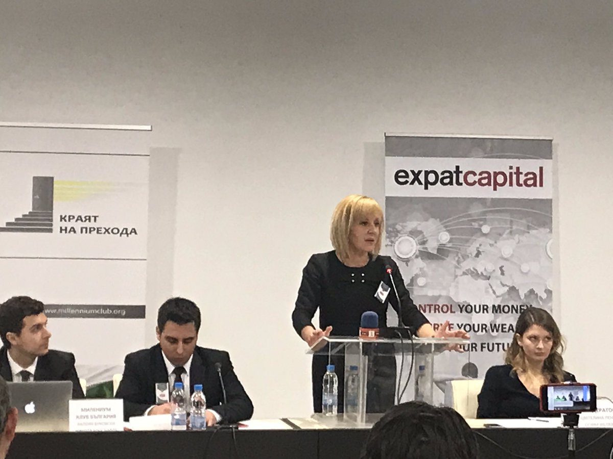 millenniumbg's tweet photo. Ombudsperson Manolova shares her dream for #Bulgaria2040 with focus on the rights of individuals and the removal of drastic social inequalities. @millenniumbg #millenniumbgkrai https://t.co/gv14kQMpsS