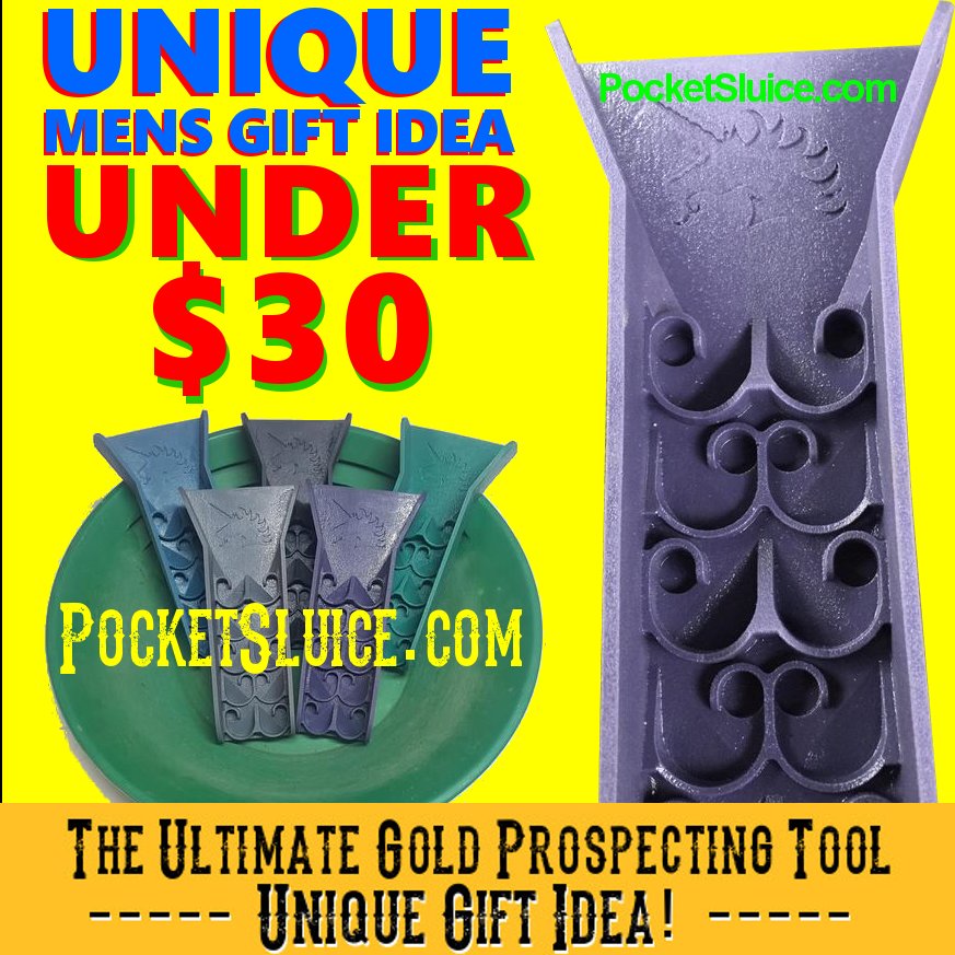 ProspectingA's tweet photo. Early Christmas Gift Shipping - Pocket Sluice https://t.co/eVcypy9tH8 Pocket sized Gold Prospecting Tool #christmas2018 #coolgiftsformen #giftformen #giftsformen  #EarlyShopping #BlackFriday2018 #blackfriday #CyberMonday #CyberMonday2018 #Christmas #ChristmasDeals #Christmasgifts https://t.co/7FIffuu9WU