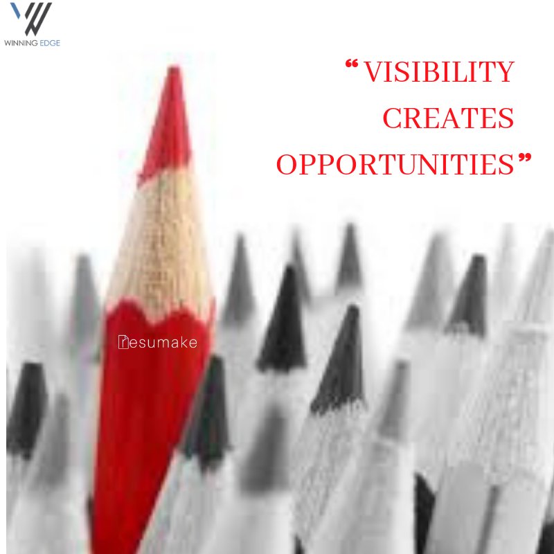 edge_india's tweet photo. "Visibility creates Opportunities"
@edge_india
#WeResumakeYou #Resumake #YourImpression #Highlights #Career #Resume #JobHunt #ResumeMaker #CV #BioData #PersonalBranding #BeYourself #CareerJourney #CustomizedResume #LinkedInProfileOptimization https://t.co/Xq2nTaBEwN