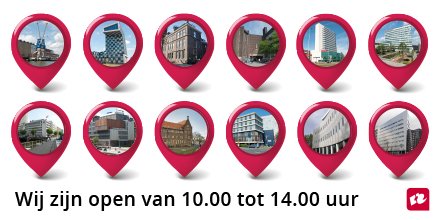 hsrotterdam's tweet photo. Wij zijn open &amp; de koffie staat klaar! Bezoek onze #opendagHR en laat je inspireren door demonstraties, presentaties, rondleidingen en verhalen van onze studenten en docenten. Op alle locaties staan wij klaar om je vragen te beantwoorden. #welkom #komjeook #overtrefjezelf https://t.co/94VywmjyJo