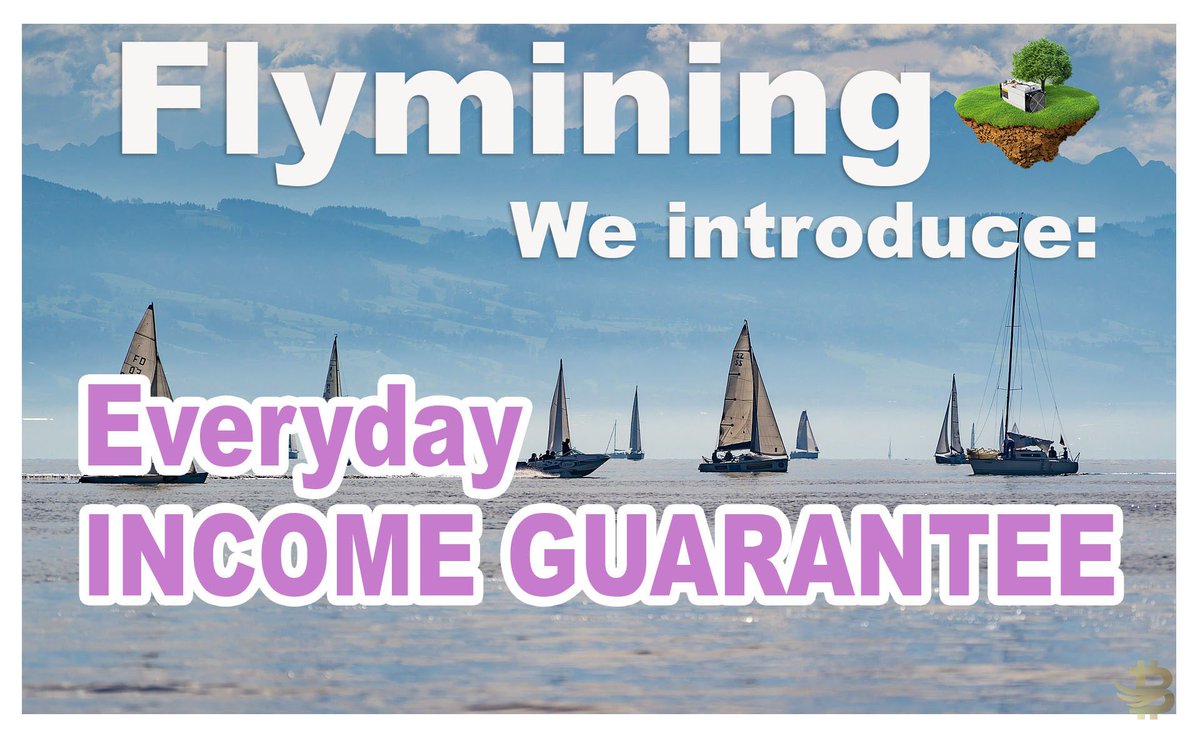 flyminingcloud's tweet photo. Right now we are thinking of introducing something brand new:

EVERYDAY INCOME GUARANTEE

It means that we set aside a reserve fund to do payouts for all the time of the contract IF for some reason mining becomes unprofitable. 
(More information on our Facebook account) https://t.co/IVY7eSvrYQ