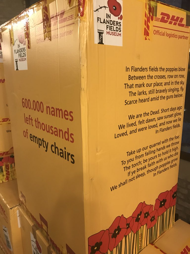 verlaeko's tweet image. The Memorial Chair project in Ypres: a poignant reminder of the pointless madness of war and its devastating impact on daily life @FlandersWW1