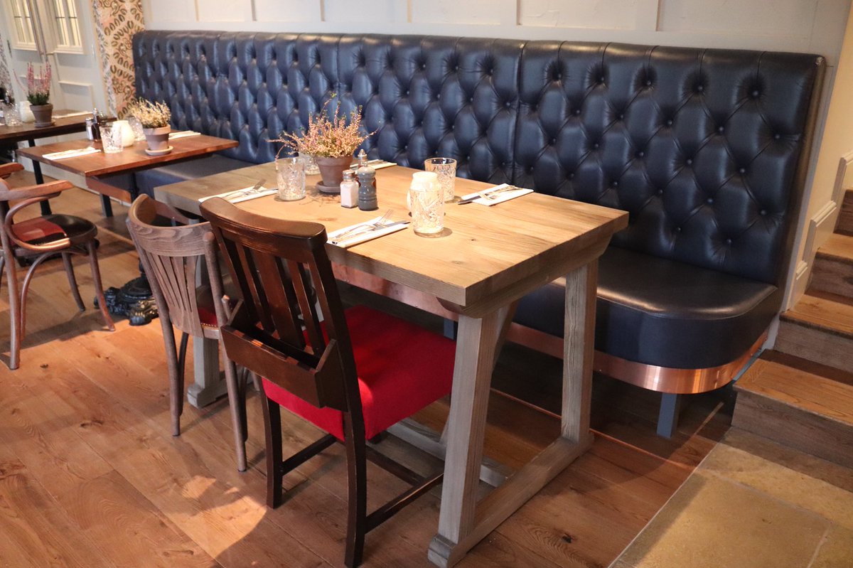 Meridianuph's tweet photo. The Devonport hotel, just outside Darlington.
We provided all fixed and loose furniture and bespoke tables for the bar and restaurant areas as well as the bedrooms, pleasure to be part of this project @dton_ingenuity #upholstery #British #quality #hotel #restaurant #bar #proud https://t.co/5RMz0YbLl5