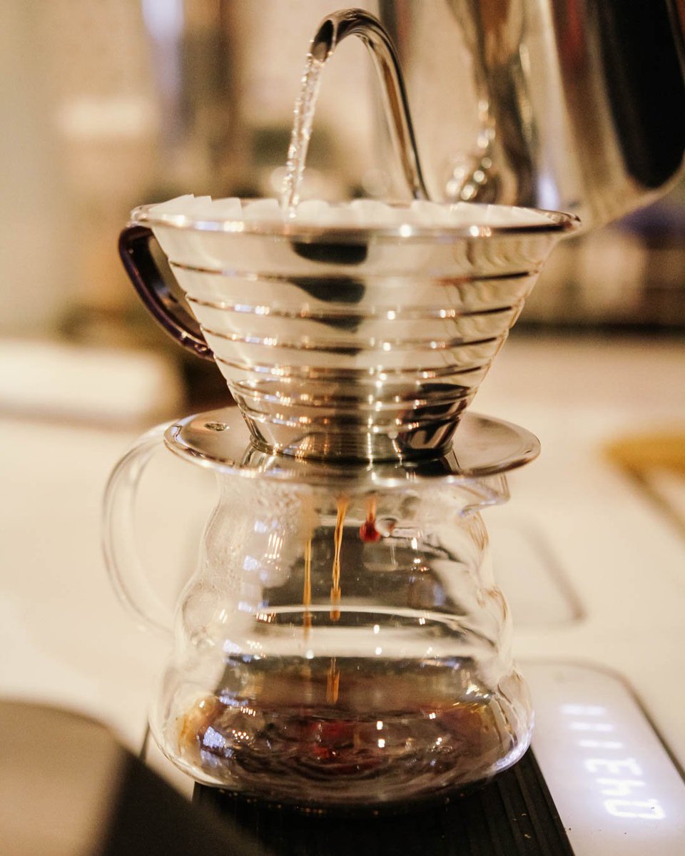 CartwheelCoffee's tweet photo. Kayon Mountain pourover for the win. A resident crowdpleaser ๐ #coffee #pourover #filter #nottscoffee #nottingham https://t.co/goN5SkQDuQ