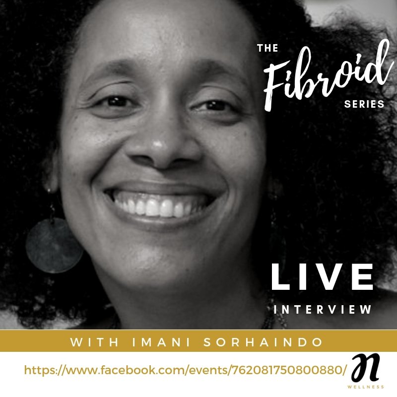 NoireWellness's tweet photo. Great risings!  We're going live with the wonderful Imani Sorhaindo in 30 minutes!  Log onto Noire Wellness on Facebook.  See you there! #Fibroids #Breathing #Stress https://t.co/UDAZBAHXgg