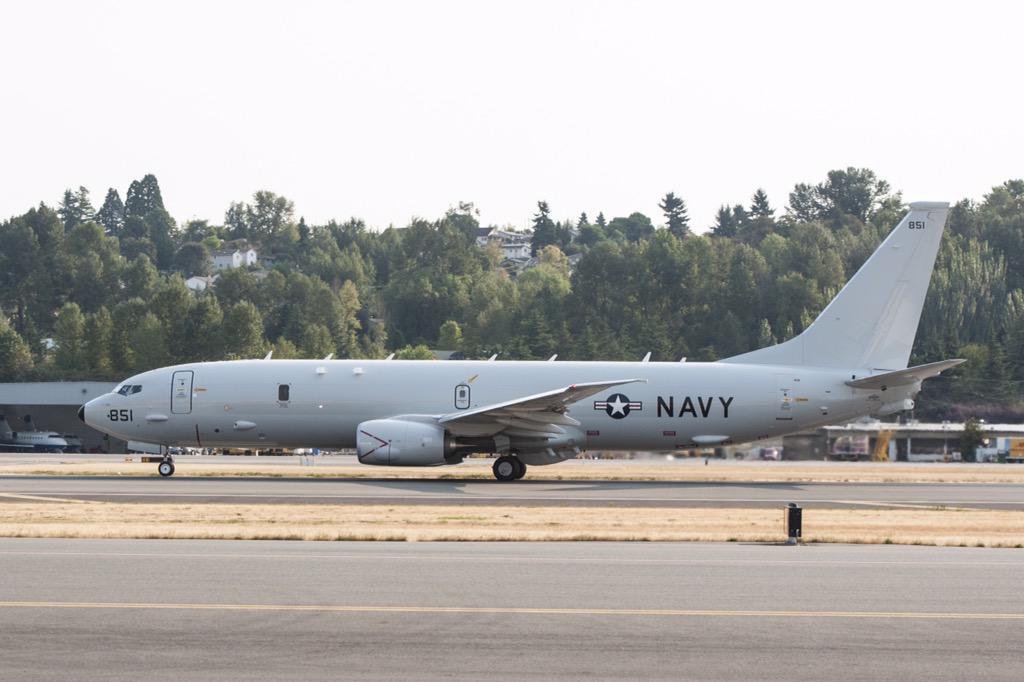 AiWaelBot's tweet photo. ๐บ๐ธ The Boeing P-8A Poseidon, US Navy, with tail number 168438 & icao:#AE4EBC makes reconnaissance flight along the eastern coast of the Mediterranean. ๐ฑ๐ง Lebanon & ๐ธ๐พ Syria
ย ย #USNAVY #Poseidon #P8A
#P8A https://t.co/FLDrRaNeS2
