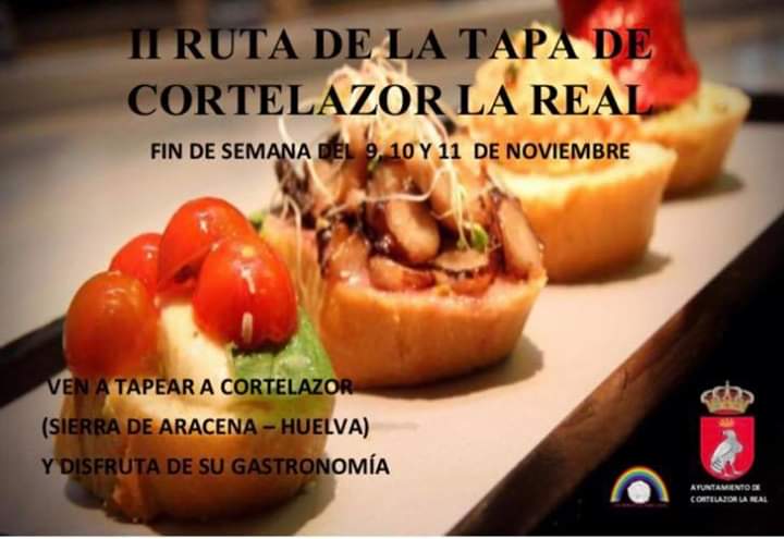 Cortelazor_'s tweet photo. #CortelazorlaReal #Cortelazor Ya en marcha con el segundo día de la II #Ruta de la #tapa en los 6 establecimientos que tenemos en @Cortelazor_ entre bares, mesones y restaurantes. ACÉRCATE y disfruta de la mejor #gastronomía serrana y de #Huelva
#queseadeHuelva https://t.co/FHVv8siu7r