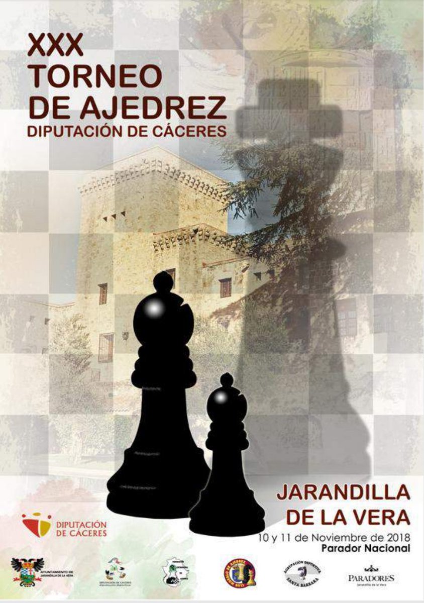 Angelchessp's tweet photo. Preparado para jugar un divertido torneo en #Jarandilladelavera #caceres #Espana #chess y por la tarde no me perdere el campeonato del mundo con #chesstv y escuchando a @Ponomariov @capakhine por https://t.co/kEHUArmLgw https://t.co/drbXRINSvl