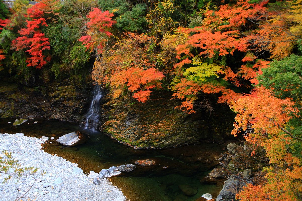 天川村みたらい渓谷