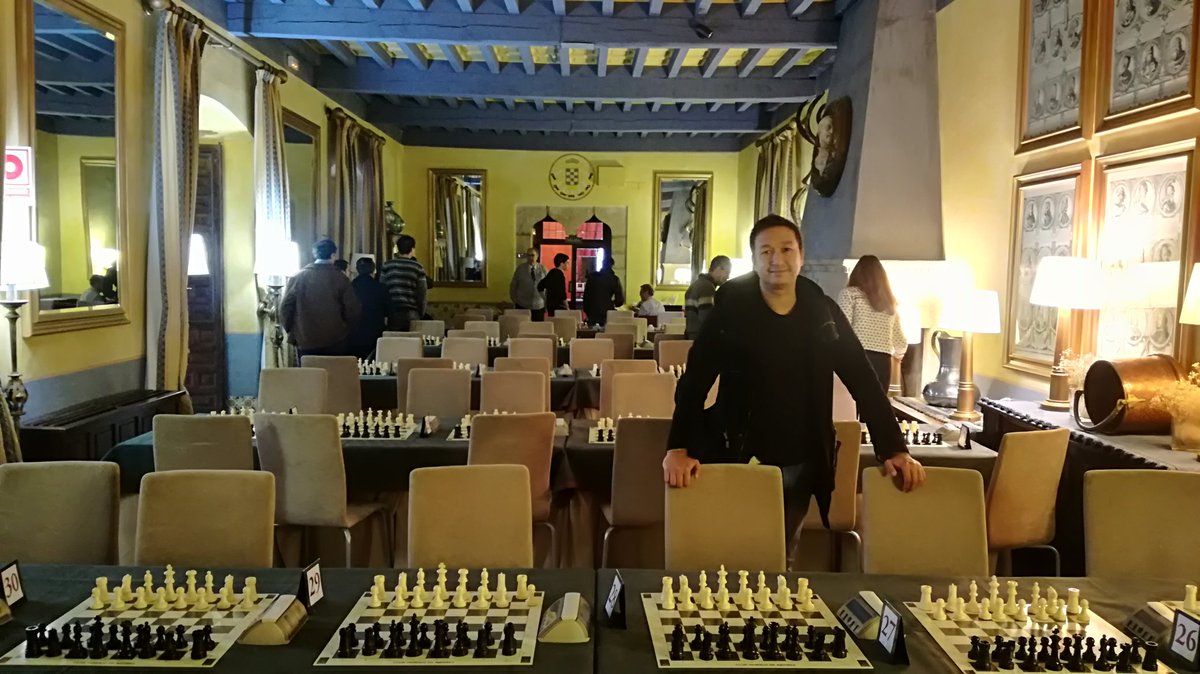 Angelchessp's tweet photo. Bonita sala de juego. XXX Torneo de Ajedrez DIPUTACION DE CACERES 2018. #chess #ajedrez #Espana #caceres #jarandilladelavera #ajedrezmipasion #ajedrezesvida #viviendoelajedrez https://t.co/mEZgThFt7P