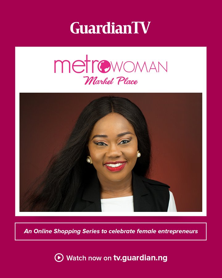 GuardianNigeria's tweet photo. Kemi Ogunkoya is the founder & Managing Partner at Hextisuna Consulting & Training.
She features in the latest episode of @Metro_Woman, a web television series designed to promote products and services initiated by women entrepreneurs.
#Metrowoman #BossLady https://t.co/c0b6FteuX0