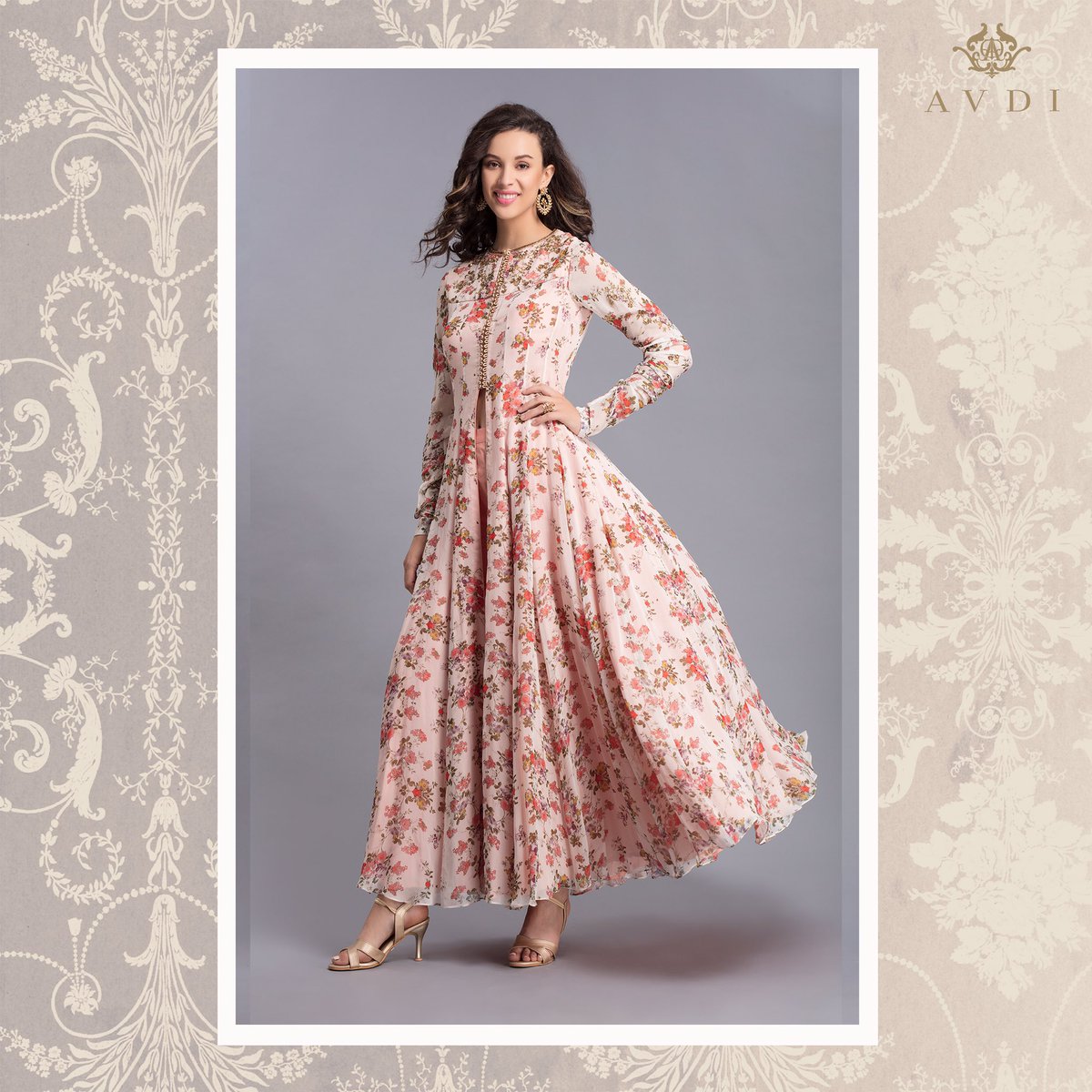 AVDI_TheLabel's tweet photo. Featuring here is AVDI’s peach floral printed front open tunic paired with straight fit pants. 

To shop the look call us at +919910892268
.
.
#AVDI #fashion #destinationwedding #fashionista #celebritystyle #designerwear #delhi #fashionblogger #blogger #shopnow #trending #ootd https://t.co/U2CaF4I6nm