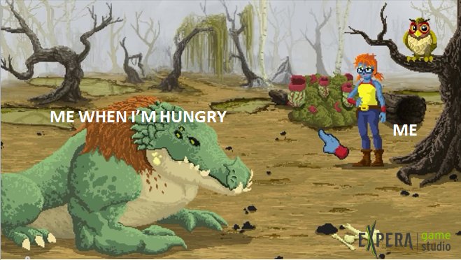 ExperaStudio's tweet photo. When the weekend arrives and you are on a diet
#expera #gamedev #indiedev https://t.co/4mIJYKxPyi