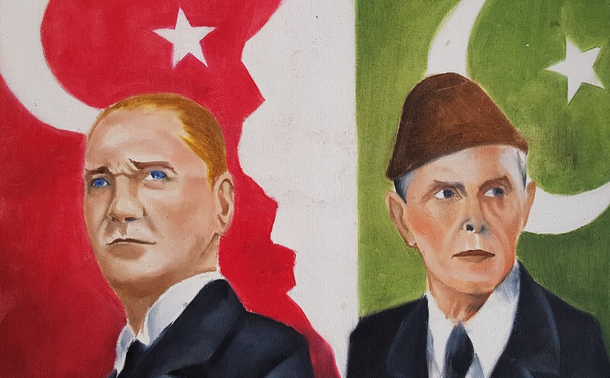 People of Pakistan pay tributes to Ghazi Mustafa Kemal Ataturk on his 80th death anniversary. As our founder Jinnah said “He was the greatest Muslaman in modern Islamic World and I am sure that the entire Musalman world will deeply mourn his passing away.  #MustafaKemalAtatürk