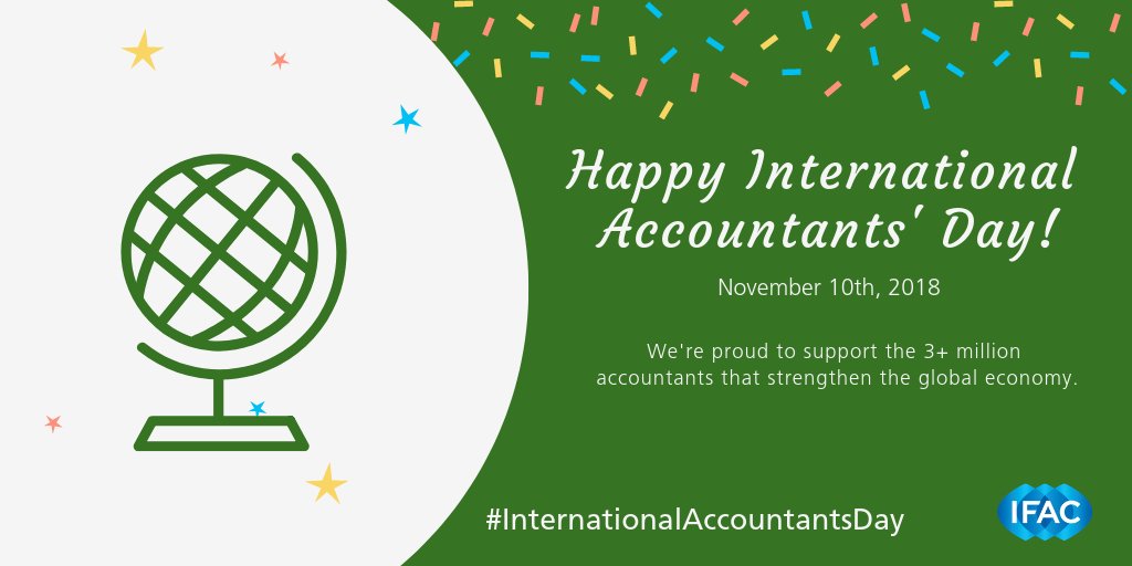 Happy #InternationalAccountantsDay ! We're proud of the 3+ million accountants all over the world that make our world a better place.