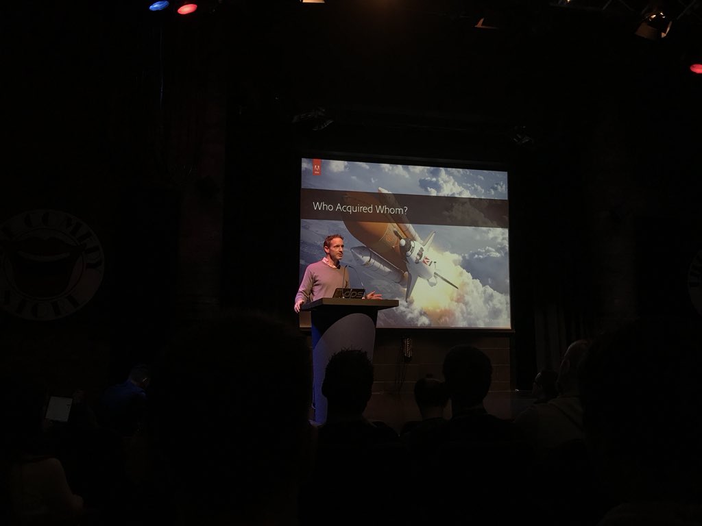 bsuresh2's tweet photo. @mjasay from Adobe launching something can you spot it in the pic?! 😜 @MageTitans #magetitansMCR https://t.co/uhLf9x4OYl
