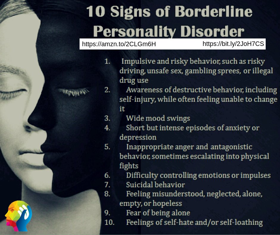HowToBecomeCNA's tweet photo. A Borderline personality disorder is a #mental #illness
identified by an ongoing patterns of changing #moods,
behavior. These patterns often result in #impulsive
actions.
Click on: https://t.co/eduzIWD8xN & https://t.co/x3EW6P8NwF
#bpd #rn #care #concern #certifiednursing #rna https://t.co/USuc0VStlr
