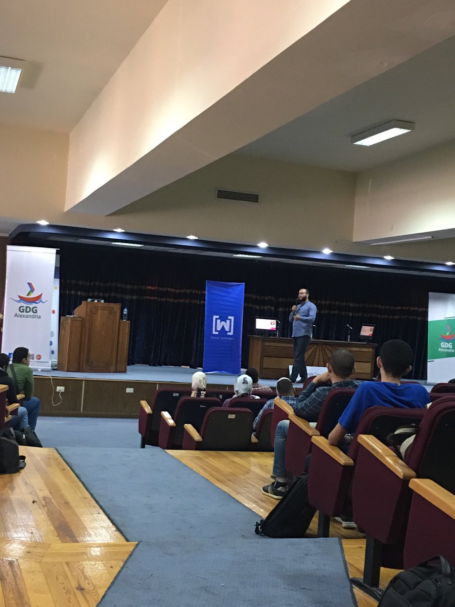 GDGAlexandria's tweet image. @dahabdev is answering attendees questions abut #Flutter #FlutterEgypt #DevfestAlexandria
#GDGALEXANDRIA #DevFest18 #WTM #WTM2018 #WTMALEXANDRIA