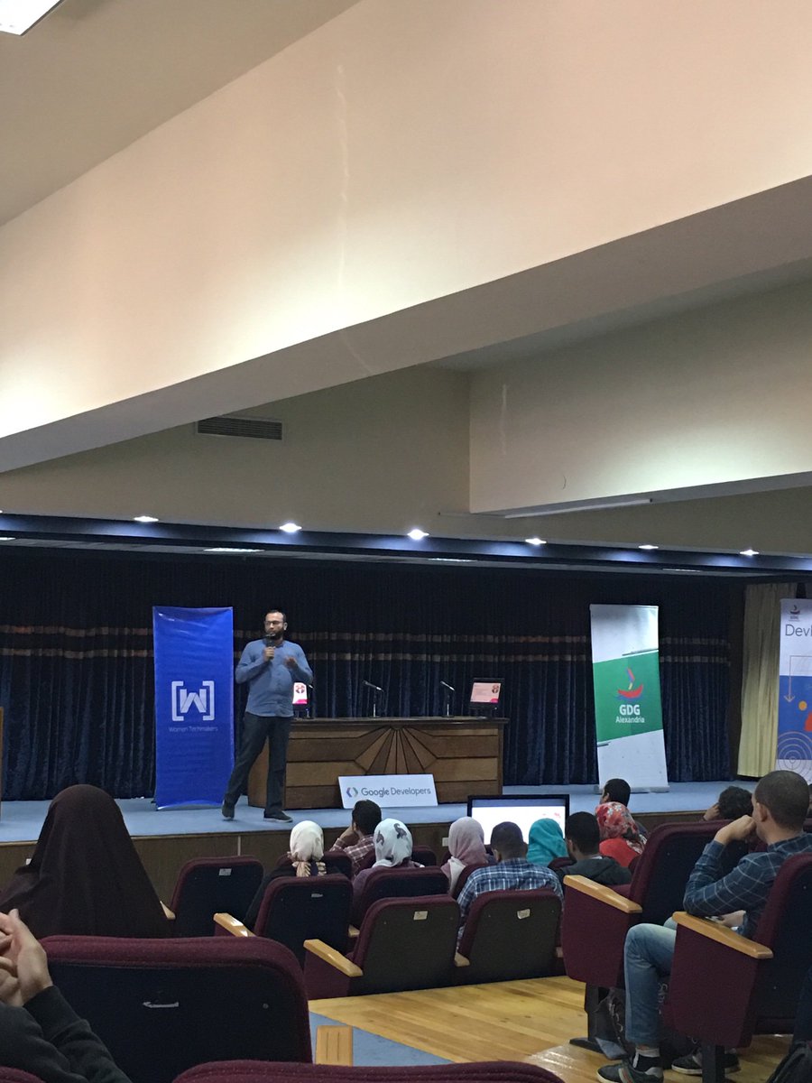 GDGAlexandria's tweet image. @dahabdev is answering attendees questions abut #Flutter #FlutterEgypt #DevfestAlexandria
#GDGALEXANDRIA #DevFest18 #WTM #WTM2018 #WTMALEXANDRIA