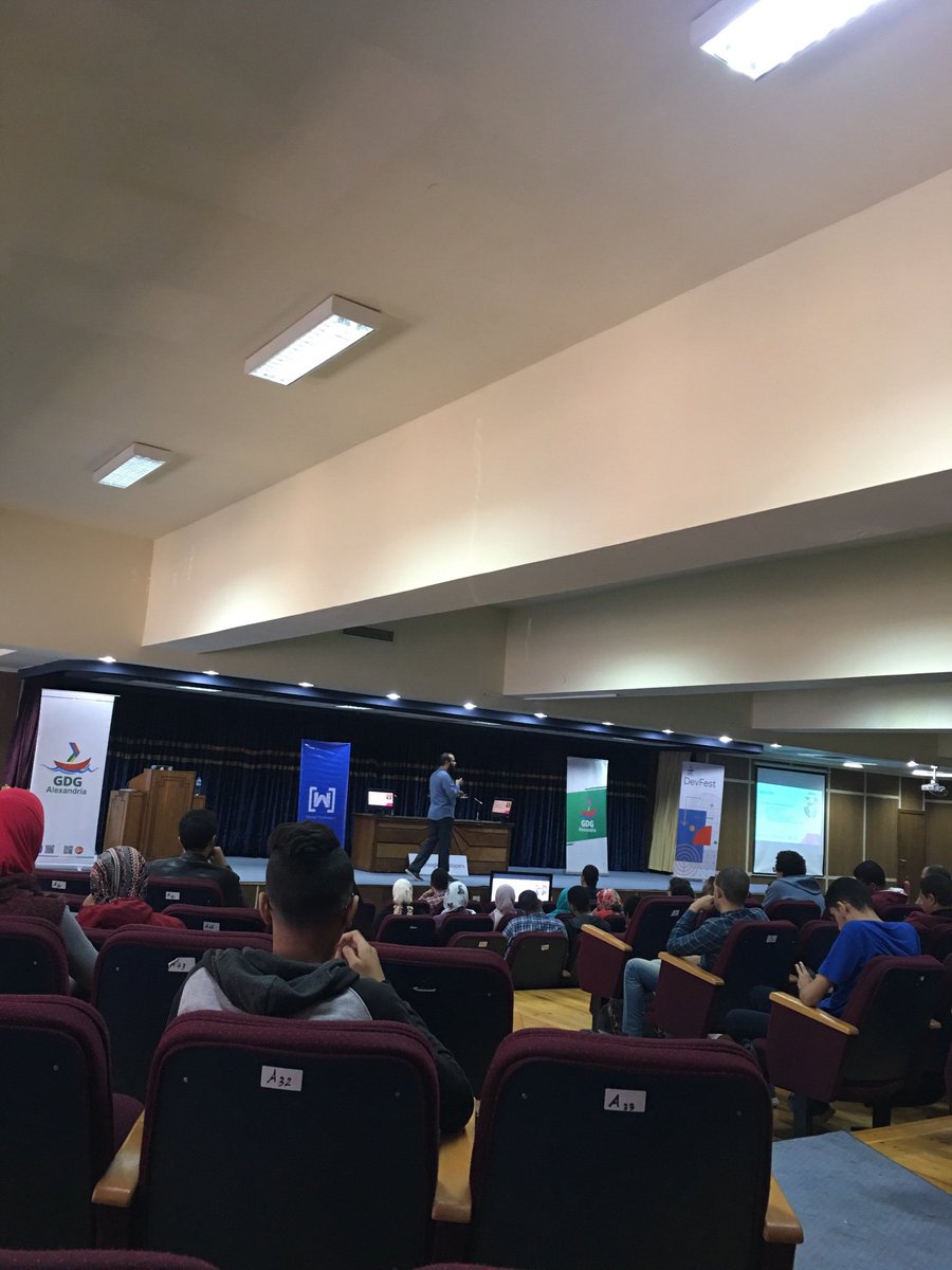 GDGAlexandria's tweet image. @dahabdev is answering attendees questions abut #Flutter #FlutterEgypt #DevfestAlexandria
#GDGALEXANDRIA #DevFest18 #WTM #WTM2018 #WTMALEXANDRIA