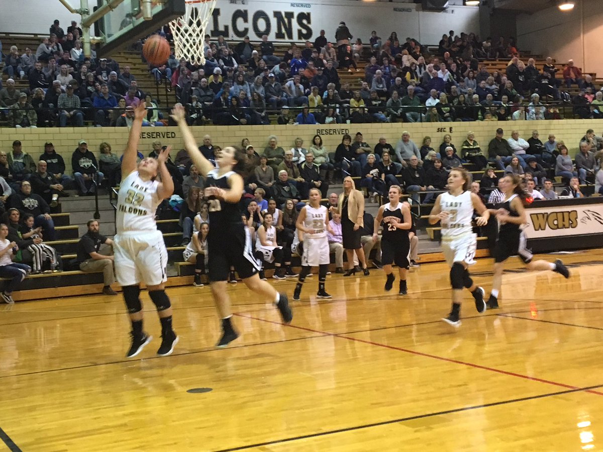 The Lady Falcons get their first TEC win by defeating Knightstown 84-44!
