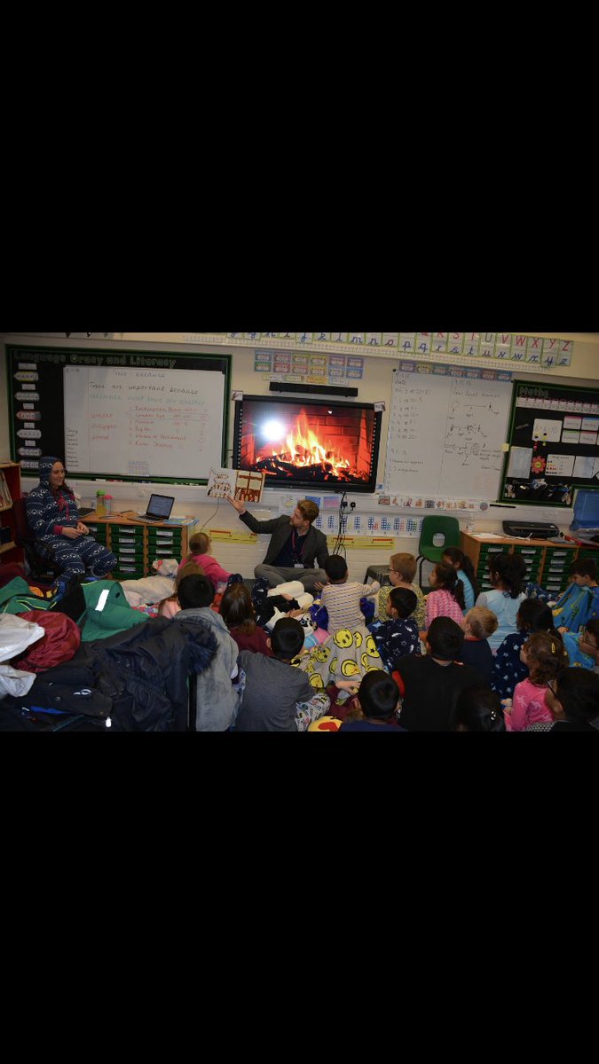 Fulbridge_Lit's tweet photo. Yesterday we held our ‘bedtime stories’ event for Reception, Year 1 &amp; Year 2 pupils. The children got cosy whilst having stories such as ‘Suddenly’, ‘Do Not Open This Book’ and ‘The Book With No Pictures’ read to them. It was a lovely way to spend a chilly Friday afternoon! https://t.co/1VZnhrXUeO