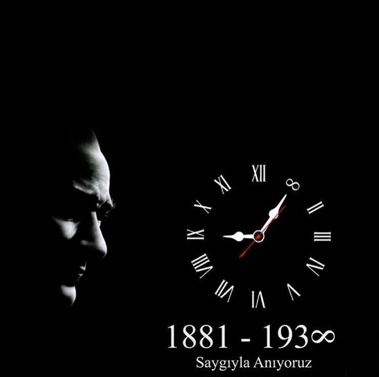 cinkirm's tweet photo. #atamizindeyiz #10Kasim #MustafaKemalATATURK #10Kasim1938 #Cumartesi https://t.co/rrvc3eWeJv