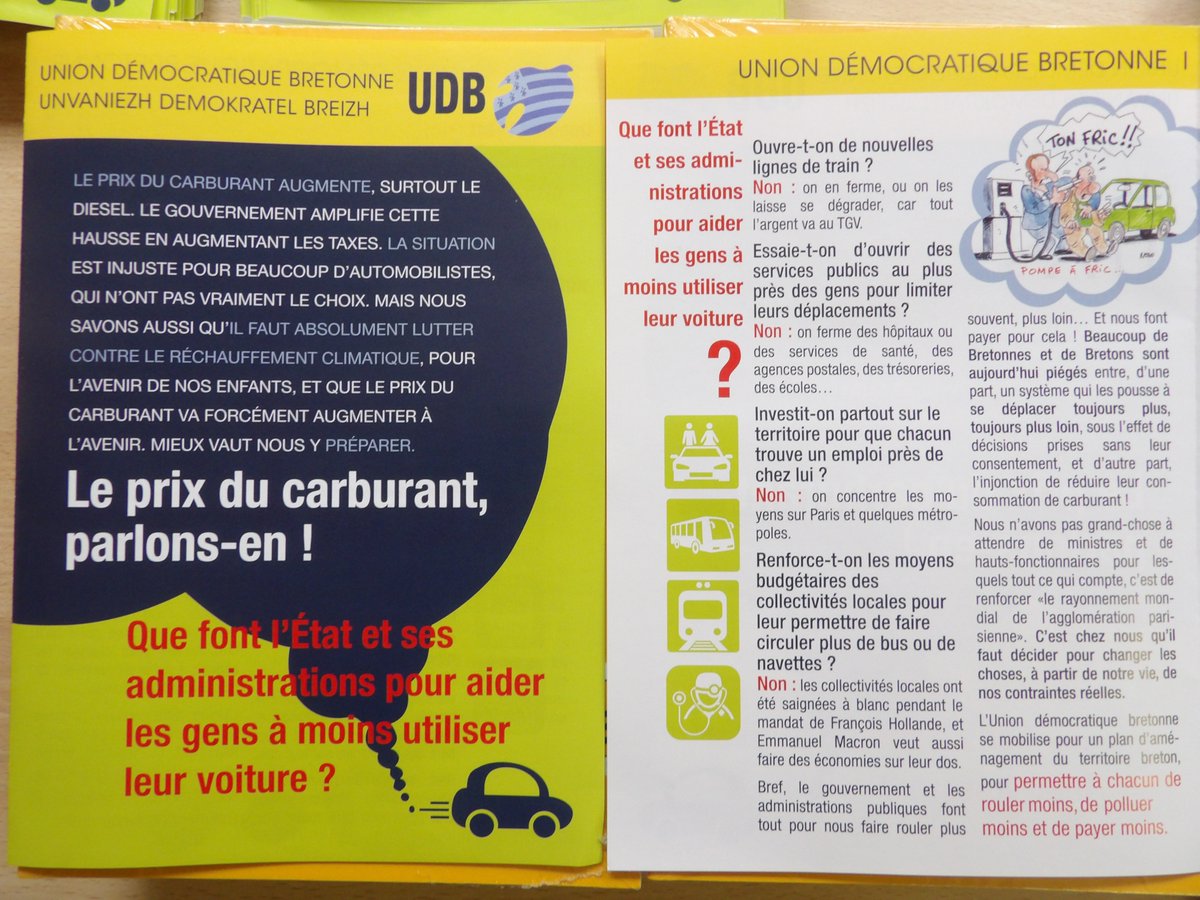 UDB__'s tweet photo. Kendalc'h UDB e #Kastellin: lod eus embannadennoù diwezhañ Presses populaires de Bretagne, ha trakt nevez #UDB diwar-benn priz an hellosk hag aozadur an tiriad. #ekologiezh #finvusted #implij https://t.co/F5cCEK3Vvy