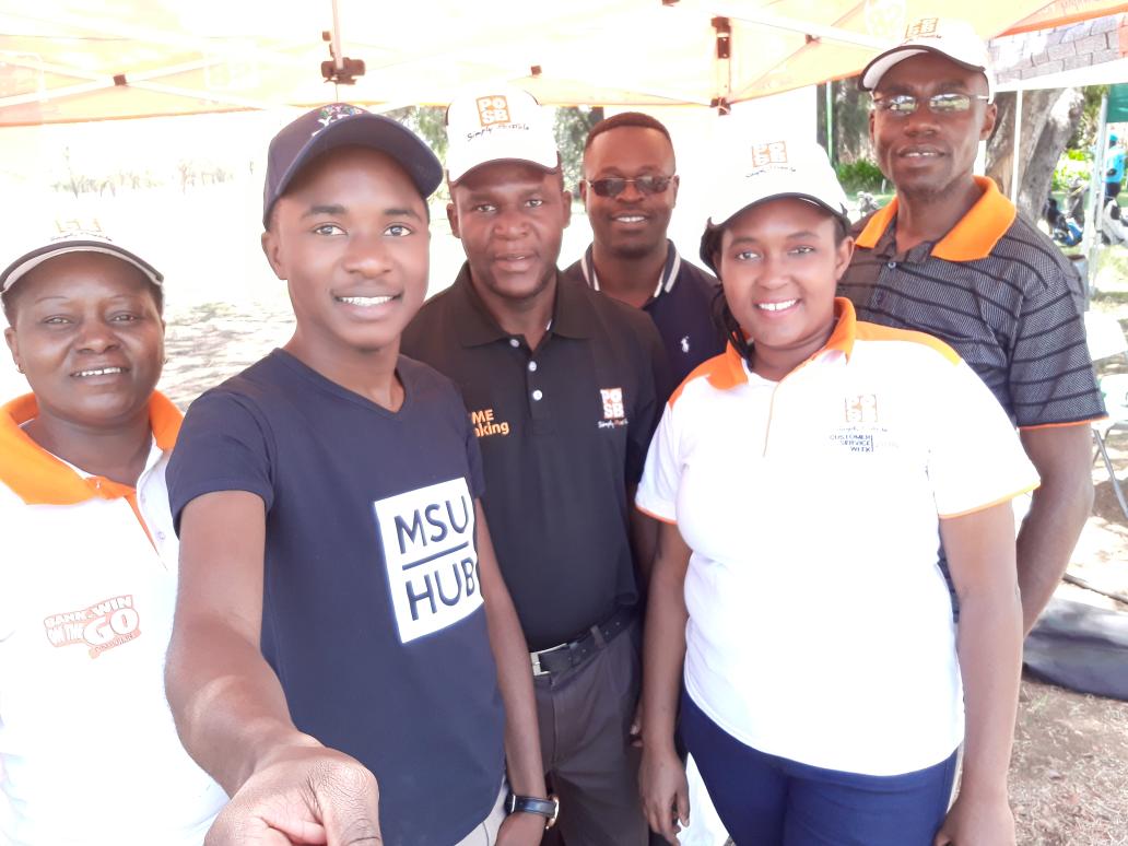 SaberstianZW's tweet photo. At MSU Golf Day ๐๏ธโโ๏ธโณ๐๏ธโโ๏ธfor Kwekwe Cumpus Fundraising with the POSB team #SimplyPossible @MSU_Hub @MidlandsState @TelOneZW @POSBZimbabwe https://t.co/EJk59pme8F