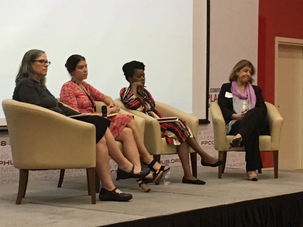 bethfredrick's tweet photo. Fortunate to have strong leaders for advocacy in the foundation world. Thank you Jen Daves, Nicole Willet-Jensen, Althea Anderson, Tamara Kreinin. @AFPnow #act4fp #icfp2018 https://t.co/YqAXiLwuO0