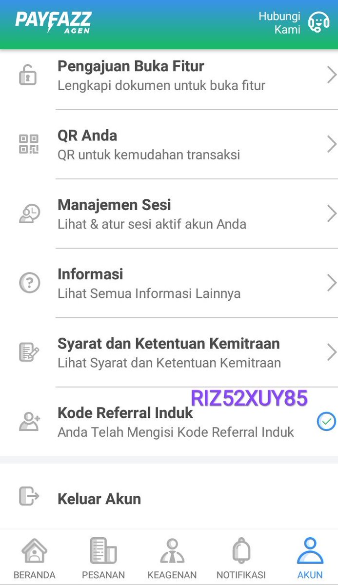 paypazz's tweet photo. @payfazz Buat yang kemarin daftar lupa tidak pakai kode refferal, silahkan masukkan kode referal supaya mendapatkan cashback Rp.50.00,-setiap transaksi.

Caranya:
Buka payfazz>klik Menu AKUN> klik Referral induk> masukan kode Masukkan 👉RIZ52XUY85👈

Join PAYFAZ https://t.co/TB1UyUL7KU https://t.co/EQ8e7ZNJH0