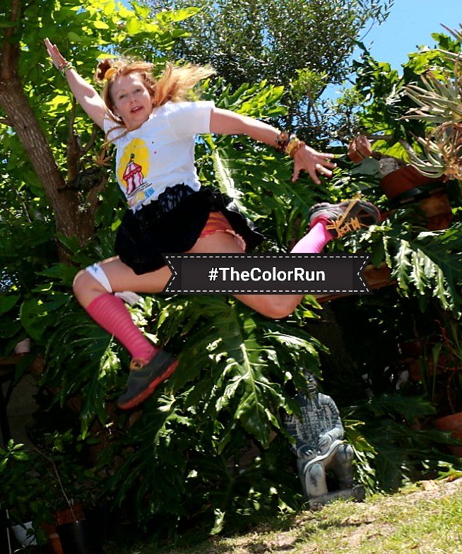 heleenniere's tweet image. warming up for #TheColorRunSA #MEDIHELPFUN