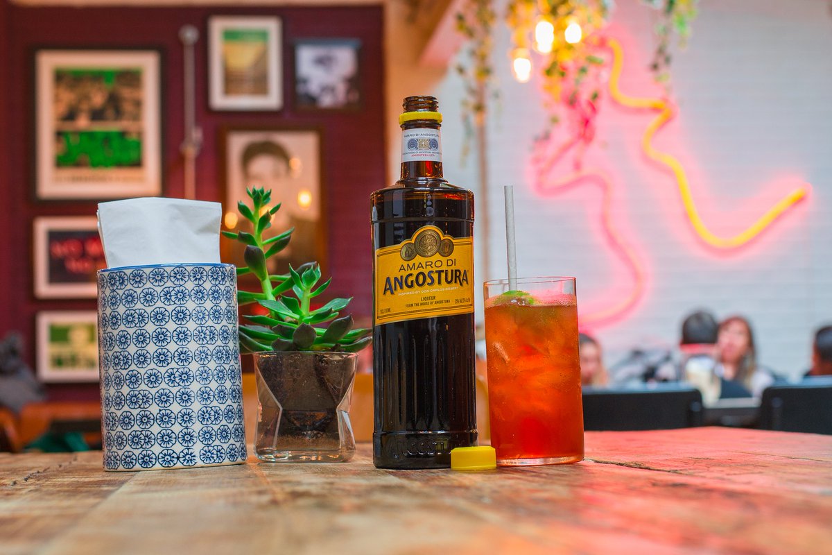 It's definitely getting chillier, warm up with some caribbean spice. An <a href="/Angostura_Amaro/">AmaroDiAngostura</a> and ginger beer in <a href="/AlphabetLondon/">Alphabet</a> should do the trick.​ #weekend #drinks