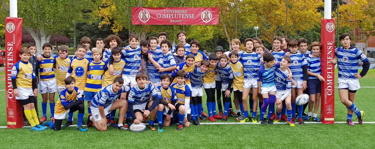 crcpozuelorugby's tweet photo. Gran jornada de los piratillas con sendas victorias del S10 y victoria y derrota para los equipos S8.
El @CRC_rugby S14 Amarillo ha disfrutado y aprendido en el amistoso contra @Rugby_Cisneros como previa del derbi #DHB de esta tarde a las 16:00 en el Valle. #TODOSALVALLE https://t.co/XIYEQuOTBi