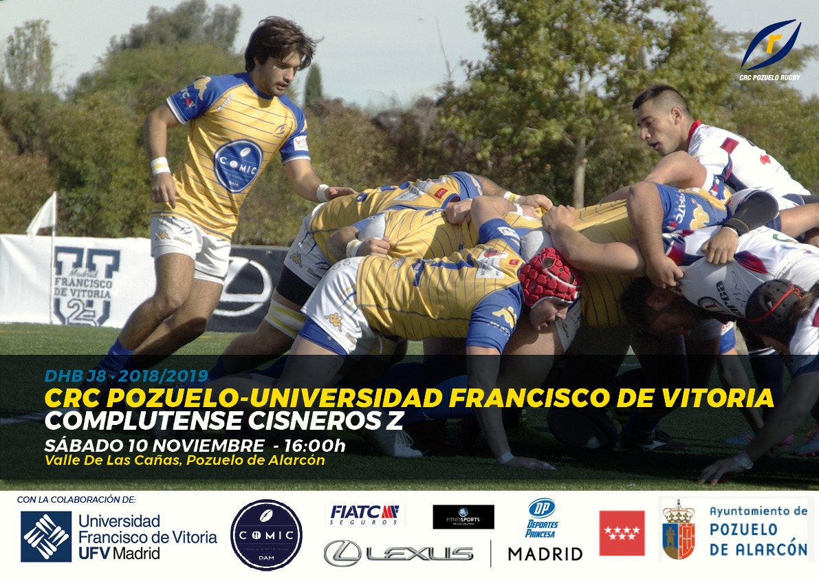 crcpozuelorugby's tweet photo. Gran jornada de los piratillas con sendas victorias del S10 y victoria y derrota para los equipos S8.
El @CRC_rugby S14 Amarillo ha disfrutado y aprendido en el amistoso contra @Rugby_Cisneros como previa del derbi #DHB de esta tarde a las 16:00 en el Valle. #TODOSALVALLE https://t.co/XIYEQuOTBi
