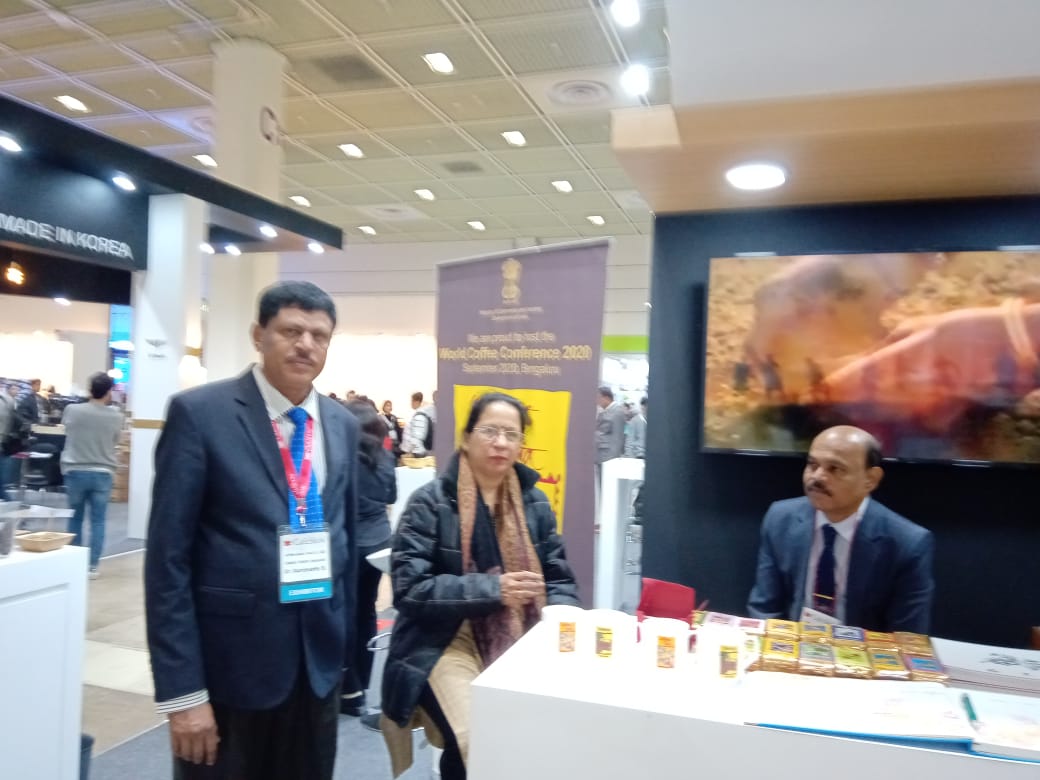 Spread of Coffee of India Aroma @Cafe Show, Seoul @coffeeboardI @srivatsakrishna @indiainROK @DocGoI @cimGoI