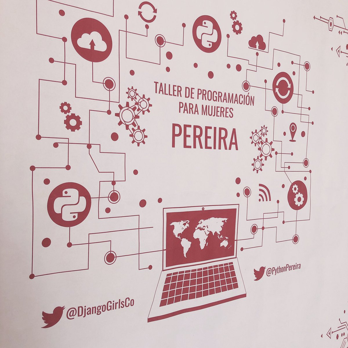 DjangoGirlsCo's tweet image. #DjangoGirls #Pereira #PythonColombia #GirlPower