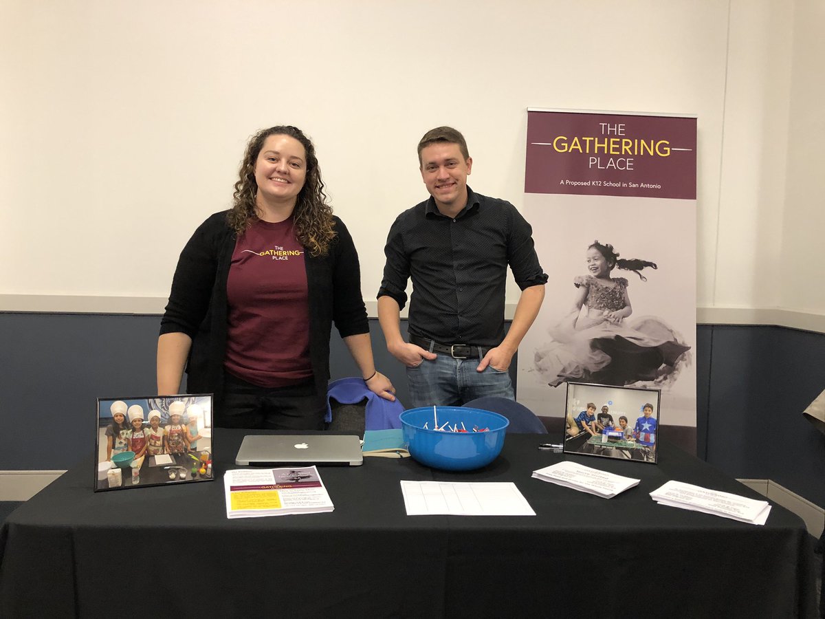 The Gathering Place <a href="/tgpk12/">The Gathering Place</a>, proposed charter school, is at the Families Empowered School San Antonio Connection Fair from 10 am to 2 pm at Norris Conference Center. #txed #familiesempowered #sascf2018