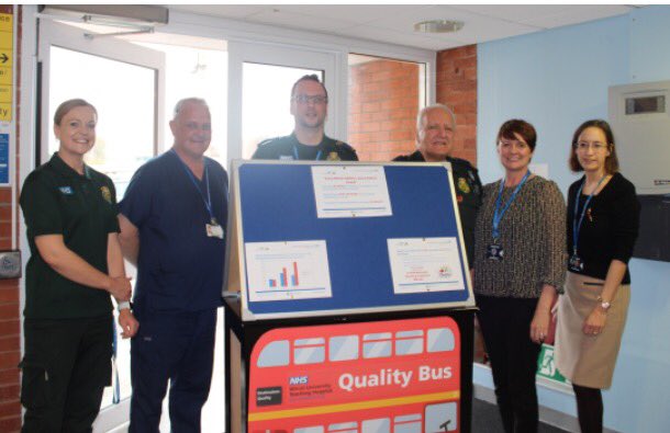 Powerful message regarding corridor queues and ambulance turnarounds. Our colleagues were amazing yesterday <a href="/karen_stephens5/">Karen Heywood (Stephens)</a>